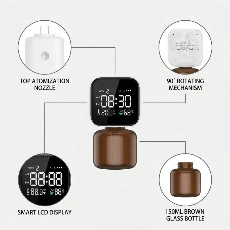 Plastic Home Aroma Oil Diffuser